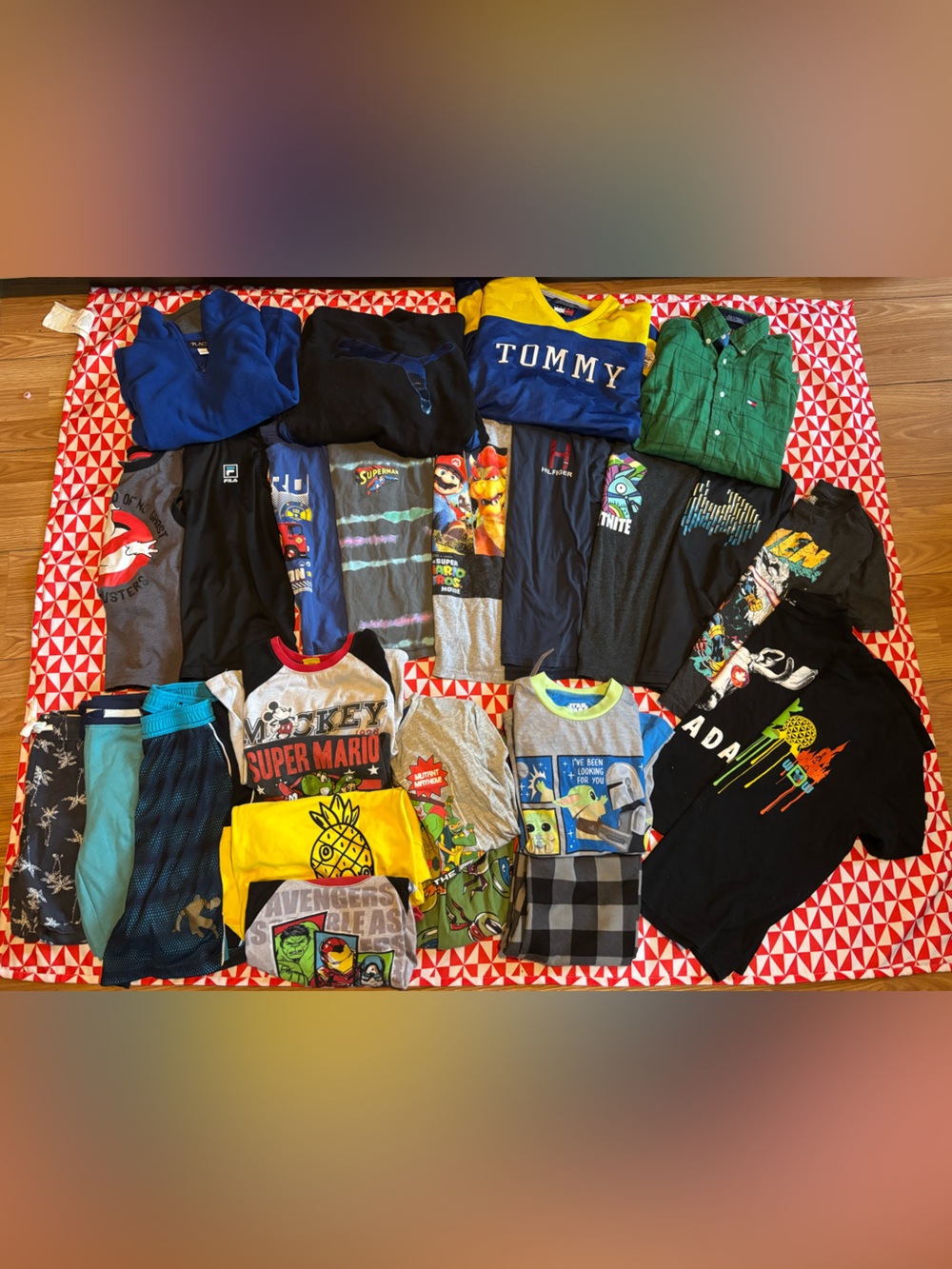 Boys size 7/8 clothing lot